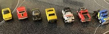 Micro Machines Galoob Vintage Lot Of 7 Cars Trucks Jeep Bronco Corvette 1980s