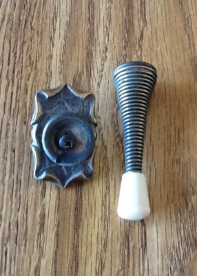Amerock Carriage House Door Stop Antique Brass