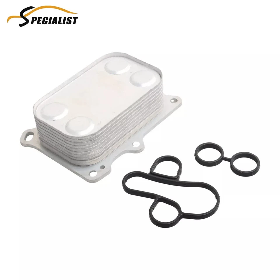 1x New Engine Oil Cooler Fits Dodge Dart 1.4L 2013-2016 Fiat 500 55236756 Silver - Image 4 of 4