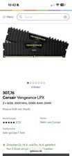 Corsair Vengeance LPX 16GB DDR4 3000MHz 2x16G...