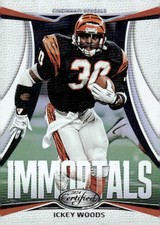 2024 Panini Certified #10 Ickey Woods Immortals