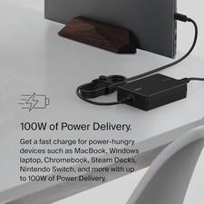 SILVER - BELKIN CONNECT 11-IN-1 USB-C PRO DOCK AND 100W USB-C CORE GAN POWER