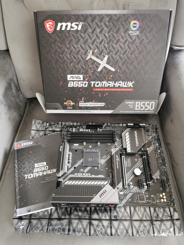 MSI MAG B550 TOMAHAWK DDR4 Motherboard ATX