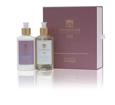 Rathbornes White Pepper Hand and Body Wash with Lotion Luxury Body Care Set