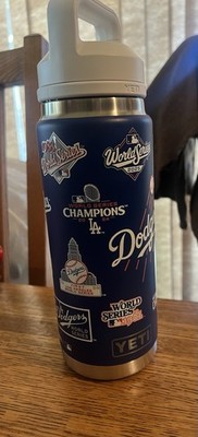 YETI Fandom Collection Dodgers 26 oz Rambler Water Bottle Los Angeles Dodgers