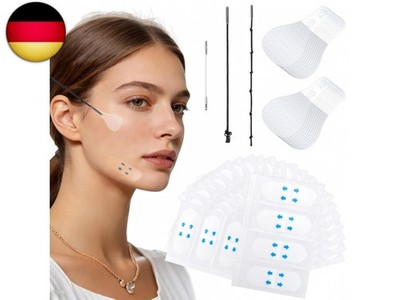 156 Stück Facelifting Tape Set Face Lifting Gesicht Unsichtbare Aufklebers 