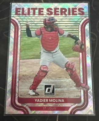 2022 Panini Donruss - Elite Series Yadier Molina #ES-4 Vector