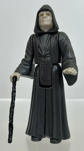 Vintage 1984 Kenner No COO Star Wars Emperor Palpatine Figure Complete No Repro