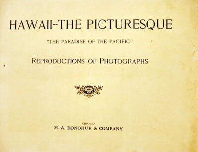 Vintage Hawaiian Photo Book 'Paradise of the Pacific' Early 1900s