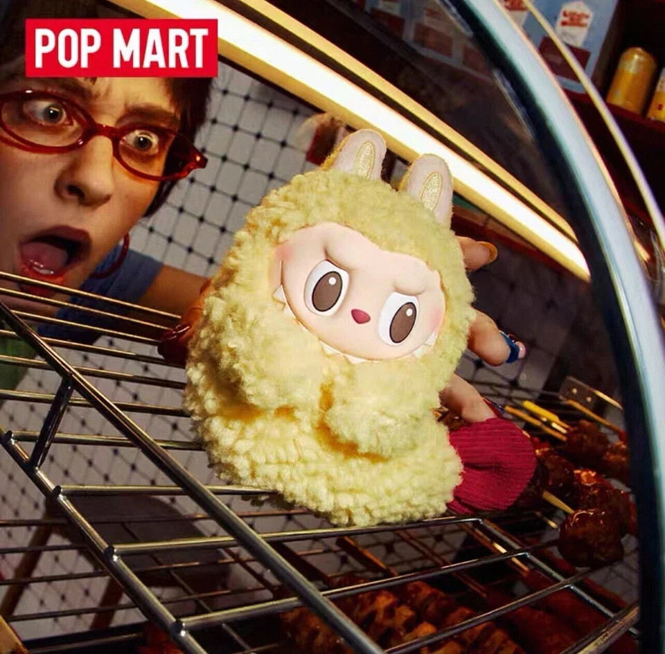 【POPMART】 LABUBU The Monsters Wacky Mart Earphone Case Pop Mart Labubu The Monsters Wacky Mart Series Earphone Case