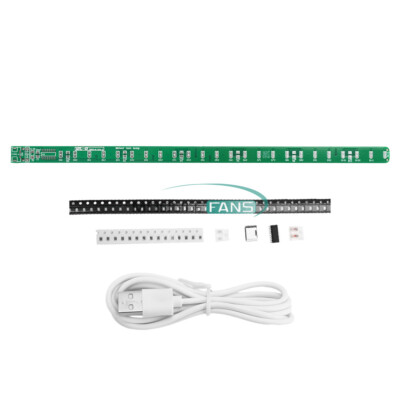 Soldering Practice 4 Colors SMD Circuit Board LED Electronics Project DIY Kit