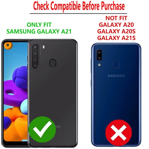 Pour Samsung Galaxy A21 Coque Coque Téléphone Résistante + Verre Trempé Ecran Vitre - Photo 26 sur 27