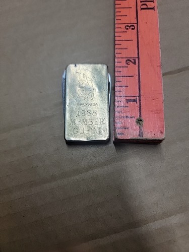 1988 TPC PRESTANCIA MEMBER GUEST Money Clip/Pen Knife /Sarasota,Fla. / 523-ys1 - Picture 2 of 12