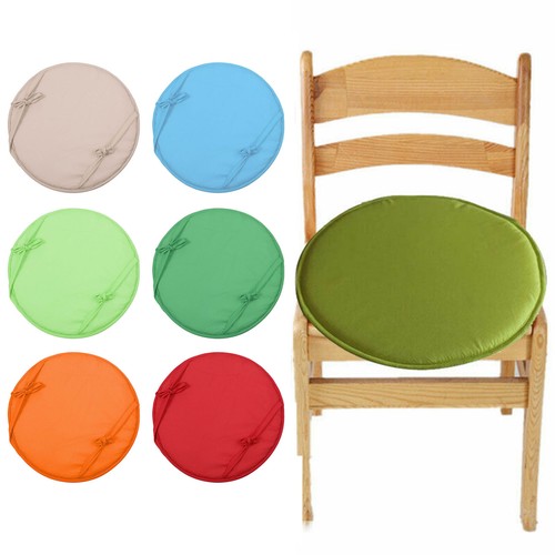 Chair Seat Pads Cushions Place on Dining Garden Room Kitchen Patio BBQ Chairs