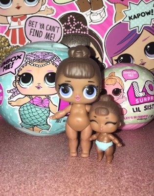 LOL Big Sister Ball Merbaby Series 1 Miss Baby And Lil Sis Miss Baby Series 2