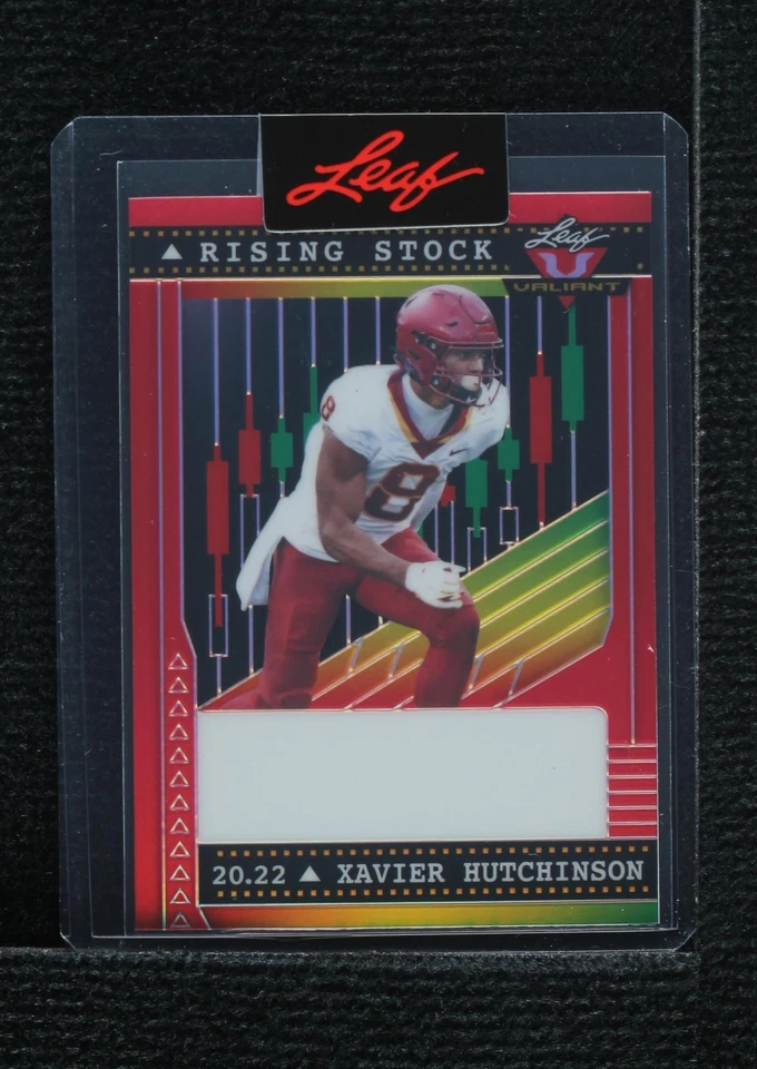 2022 Leaf Valiant Xavier Hutchinson #RS-XH1