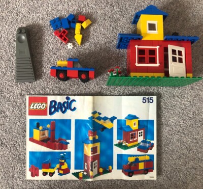 Vintage LEGO Basic Building Set With Instructions UK