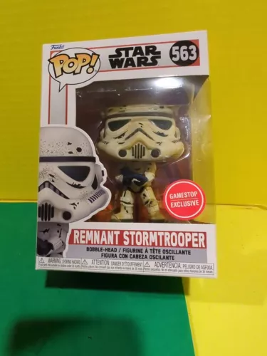 Funko POP! Star Wars Remnant Stormtrooper #563 with protector.  Ships Fast!