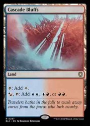 Cascade Bluffs 297/356 Rare Commander: Bloomburrow