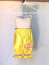 Yellow W/ Pink Sequin Trim Youth Multi Purpose Pants Dance Costume