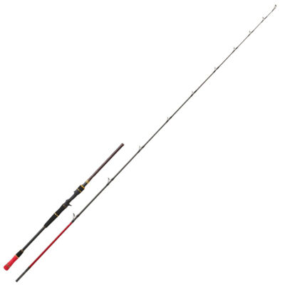 Hearty Rise Fire Master MOC 60-120g 2,44m - Baitcasterrute, Hechtspinnrute, Rute