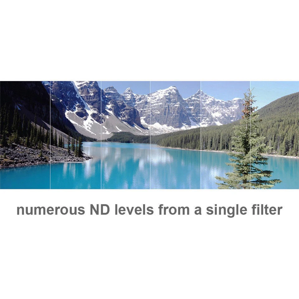 Vivitar 62mm Neutral Density Variable Fader NDX Filter ND2 to ND1000 VNDX-62 - Image 3 of 3