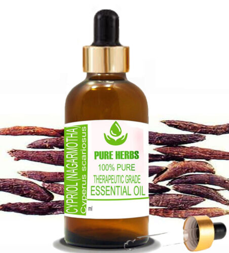 Olio essenziale puro Cypriol Nagarmotha Cyperus Scariosus 100% puro e naturale - Foto 23 di 50