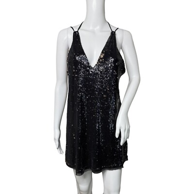 Free People Dress Womens Small Double Take Sequin Intimately Date Night  Festival | eBay