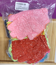 15 Pairs Exfoliating Spa Bath Gloves Shower Soap Clean Mitts Body Scrub Massage