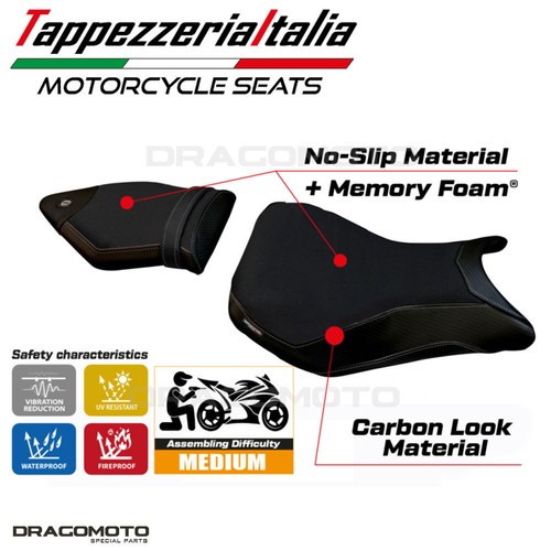 BMW S 1000 RR (15-18) Vittoria 2 comfort system Rivestimento Sella BS10RV2C-7... - Imagen 2 de 5