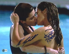 DENISE RICHARDS NEVE CAMPBELL SIGNED AUTOGRAPH WILD THINGS 11X14 PHOTO BECKETT
