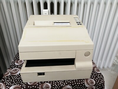 Nadel Hybrid Drucker Epson TM-U950 ÜBERHOLT funktionsfähig mit Papieren Apotheke