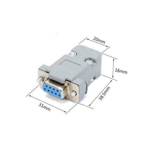 9 Pin Soldering Adapter Connector Serial DB9 RS232 Male/Female Plug Shell - Picture 2 of 12