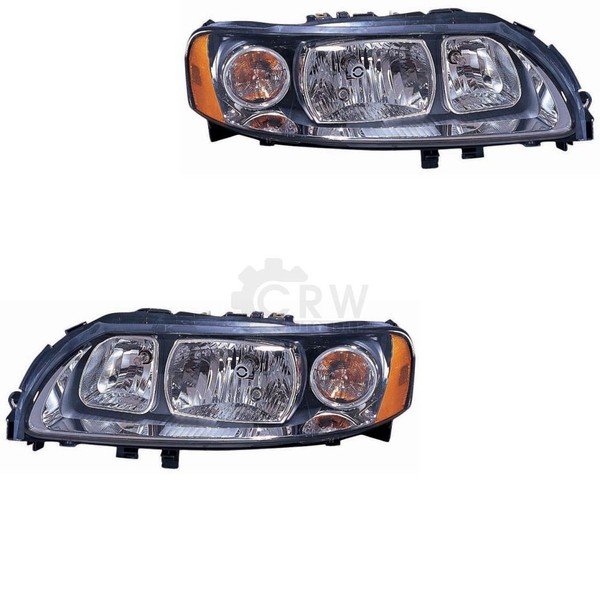 Scheinwerfer Set Passend FüR Volvo S60 I 384 2.5 T AWD Bj.02-10-image