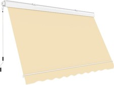 Tenda da sole a Caduta Cassonata in Alluminio Balcone Finestra Soffitto o Parete