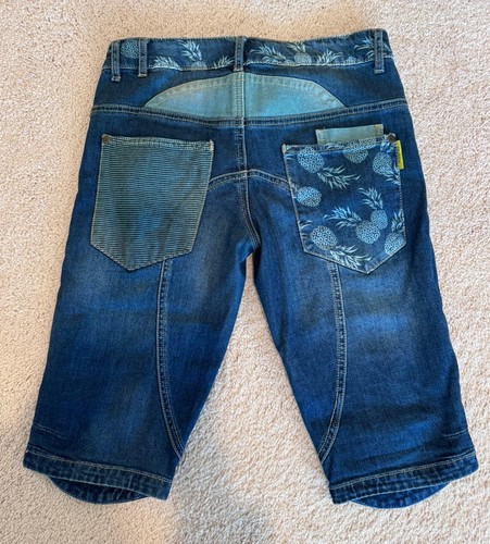 Desigual Capri Denim Pants - Unisex Kids Sz 11-12 - Preowned