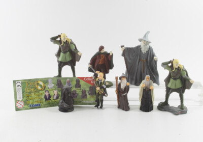 Herr der Ringe === 8 x Fantasy Figuren + BPZ Tomy