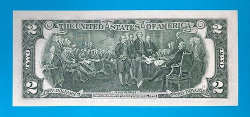June 11, 1962 / 6 November 1962 (F 06111962 A) BIRTHDAY $2 Two Dollar Bill *UNC* - Picture 3 of 4