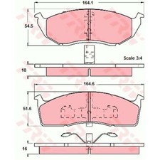 Kits de frein Chrysler VISION