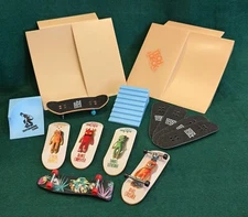 Misc TECH DECK Skateboard Lot with TOY MACHINE Decks, Ramps & Steps (13 Pieces)