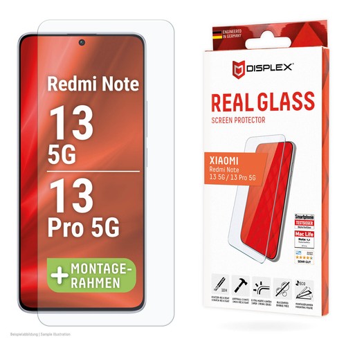 DISPLEX Real Glass Xiaomi Redmi Note 13 5G/13 Pro 5G "wie neu"