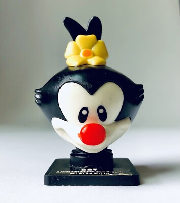Vintage 1995 Topps DOT Bubble Gum Head Container 3  candy ANIMANIACS 1990 s