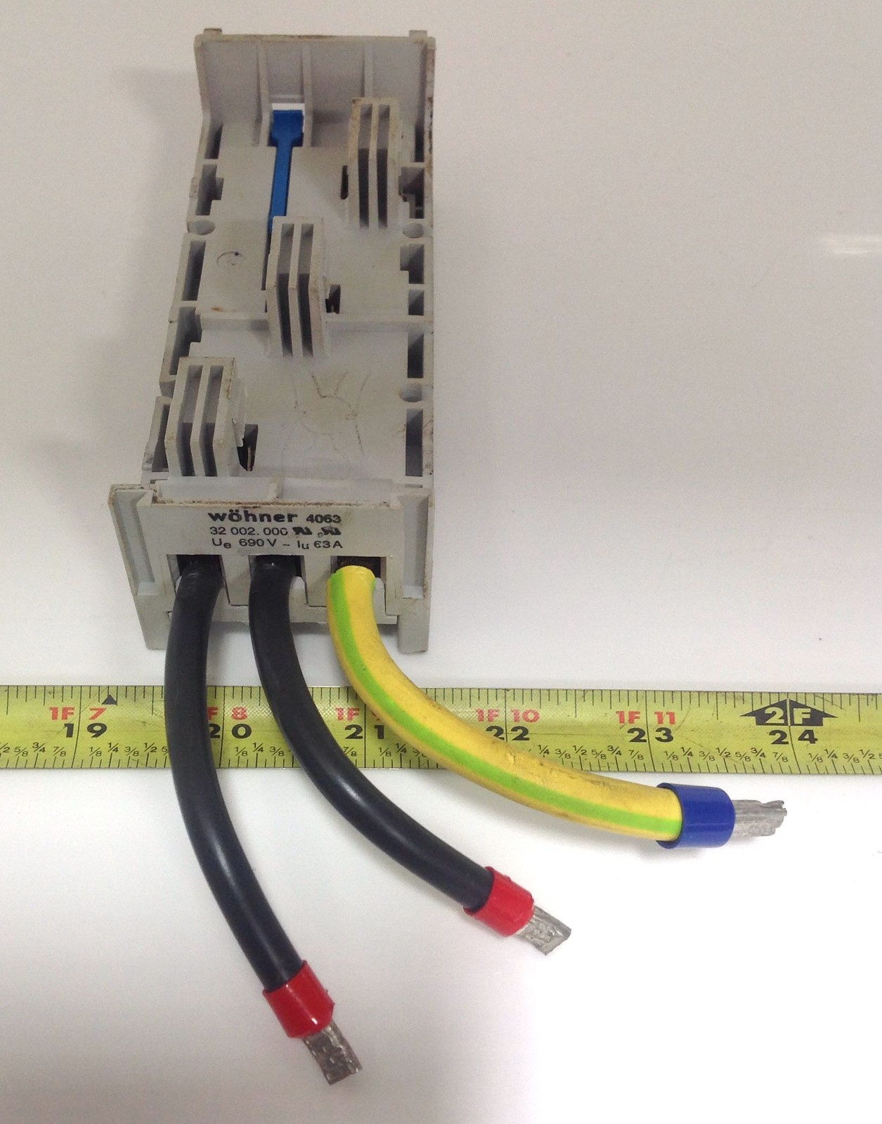 Wohner 4063 Power Distributor 32 002.000 690 Volt 63a for sale online