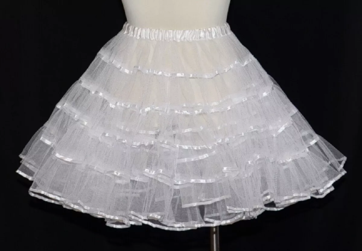 Short white slip sale