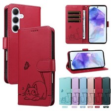 For Samsung Galaxy "A" Series Magnetic Leather Flip Stand Card Wallet Case Cover