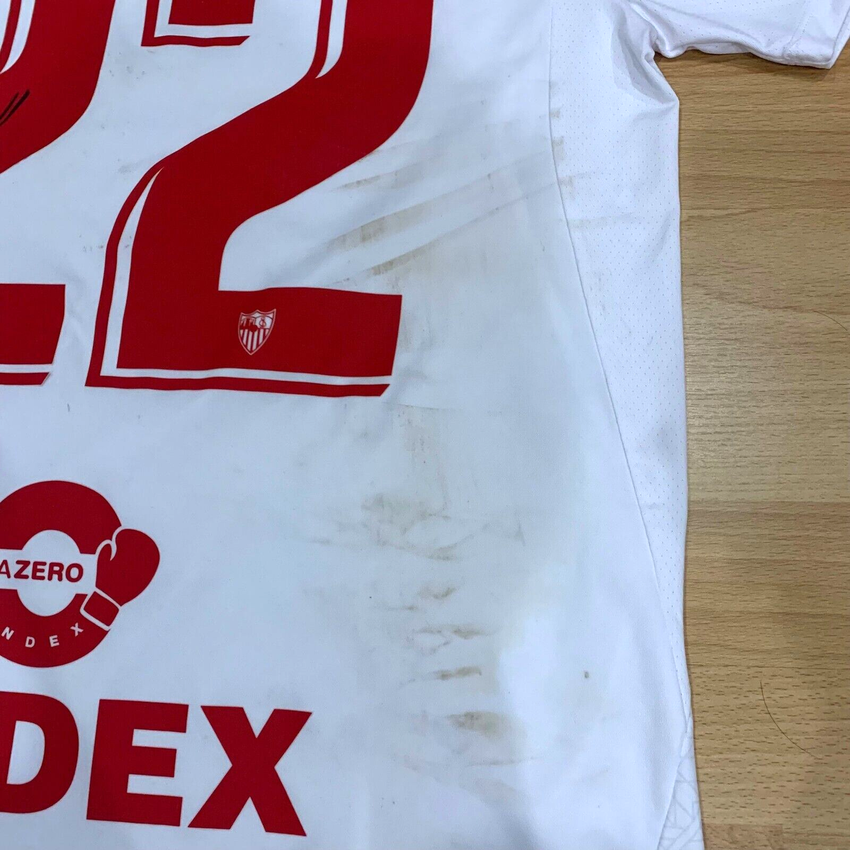 SEVILLA FC ISCO 22 サッカーシャツ SEVILLA JERSEY, 22 ISCO, MATCH WORN Signed 22/23 | eBay