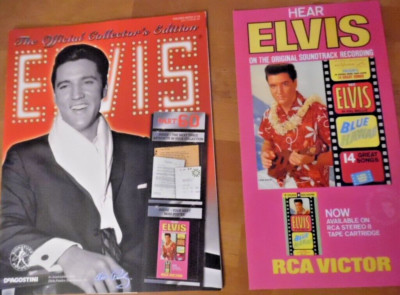 ELVIS PRESLEY Part 60 + Poster/3 Clippings - Collector`s Edition Private Picture