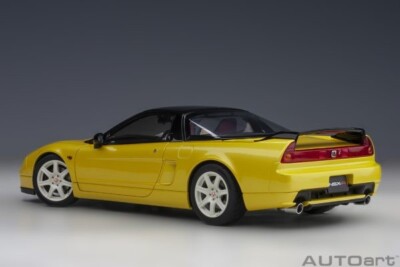 ミニカー autoart 1/18 HONDA NSX Autoart Honda NSX-R (NA2) Indy Yellow Pearl in 1/18 Scale