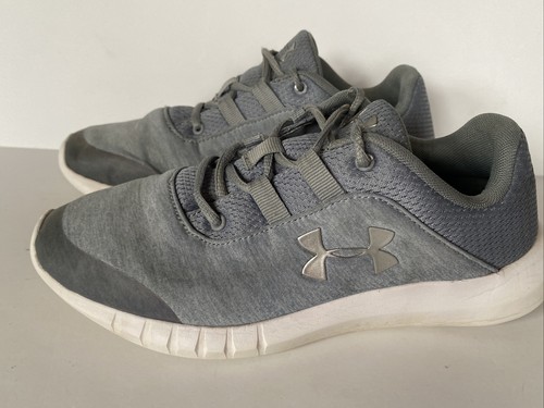 Under Armour Damen grau weiß sportliche Laufschuhe Größe 7 M - Bild 4 von 8
