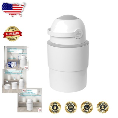 Heavy Duty Baby Waste Disposal Bin: No Special Bags Required, 2.1kg Capacity